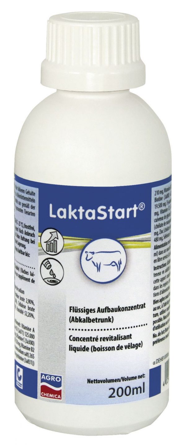 Integratore liquido post-parto per mucche LaktaStart®