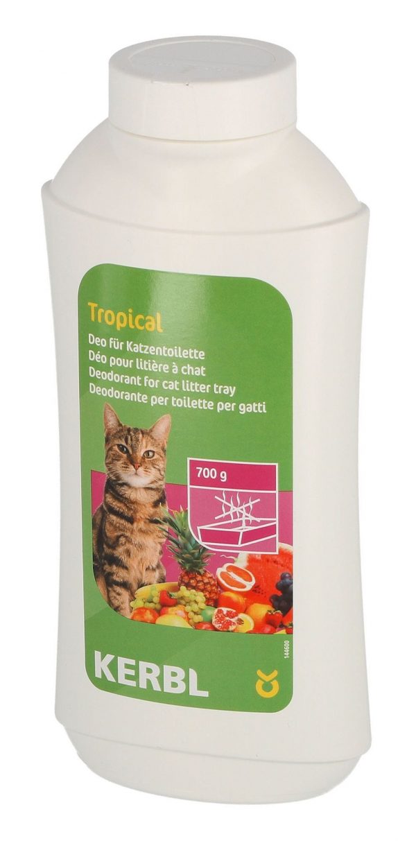 Concentrato deodorante per toilette per gatti tropical