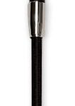 Frustino da addestramento con cordino - 120 cm, nero