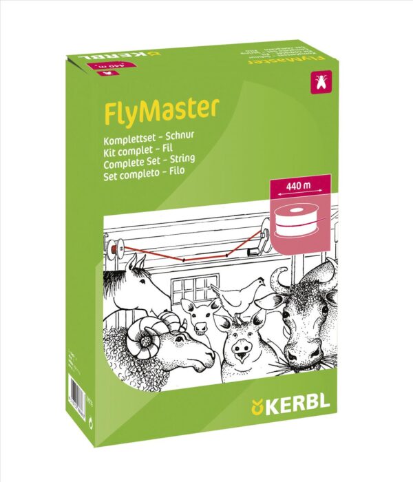 Antimosche da stalla FlyMaster Set completo