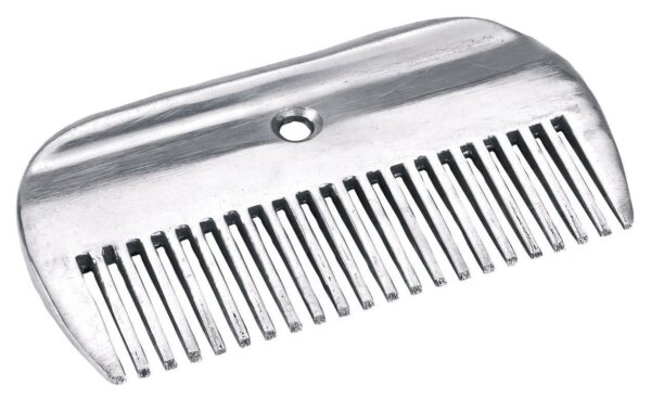 MANE COMB 10CM ALUMINIUM