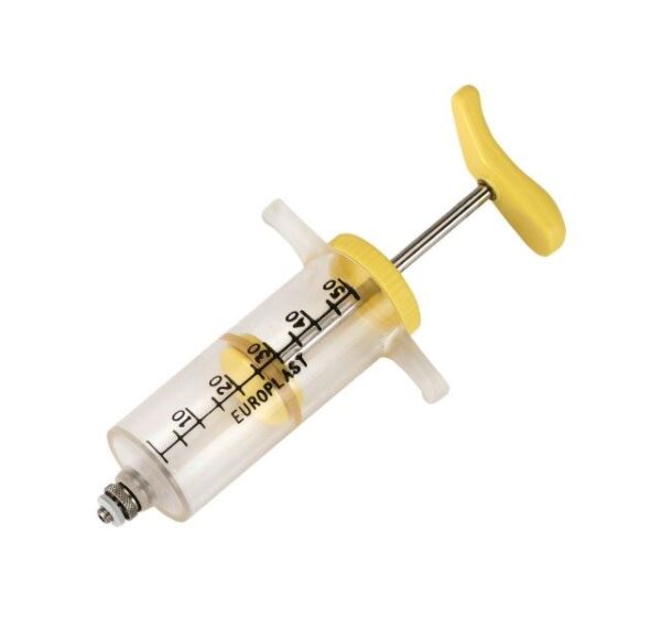 Siringa dosatrice nylon con attacco Filettatura