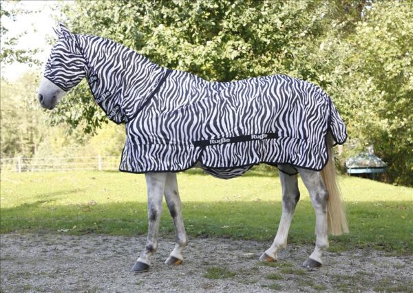 Coperta anti-mosche RugBe Zebra - immagine 5